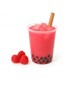 Raspberry Bubble Tea